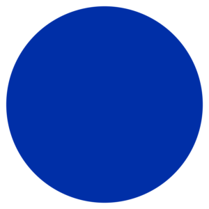 Blue circle logo of frise lumière