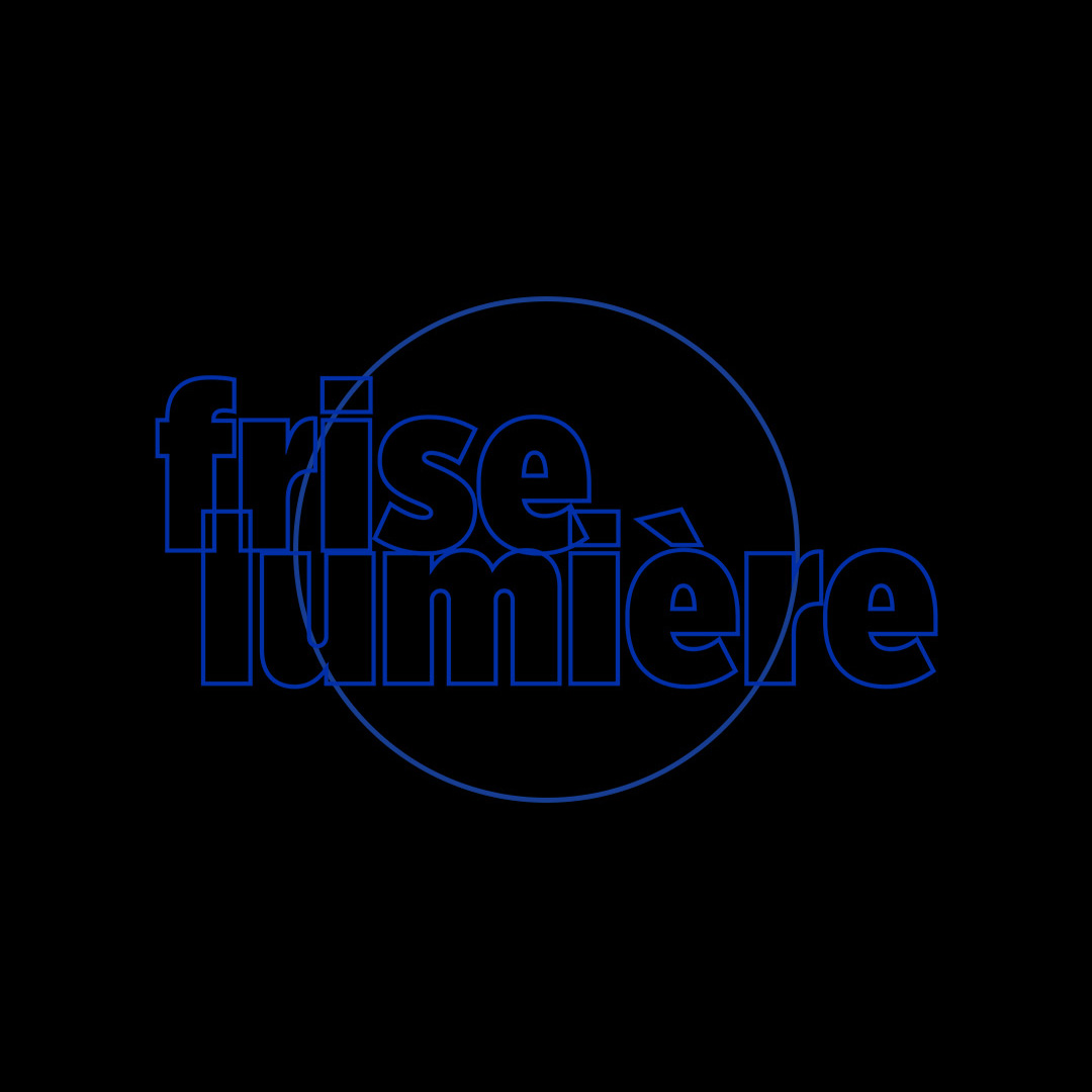 frise lumière blue outline logo