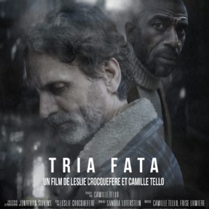 Official poster for Tria Fata, featuring original music by frise lumière